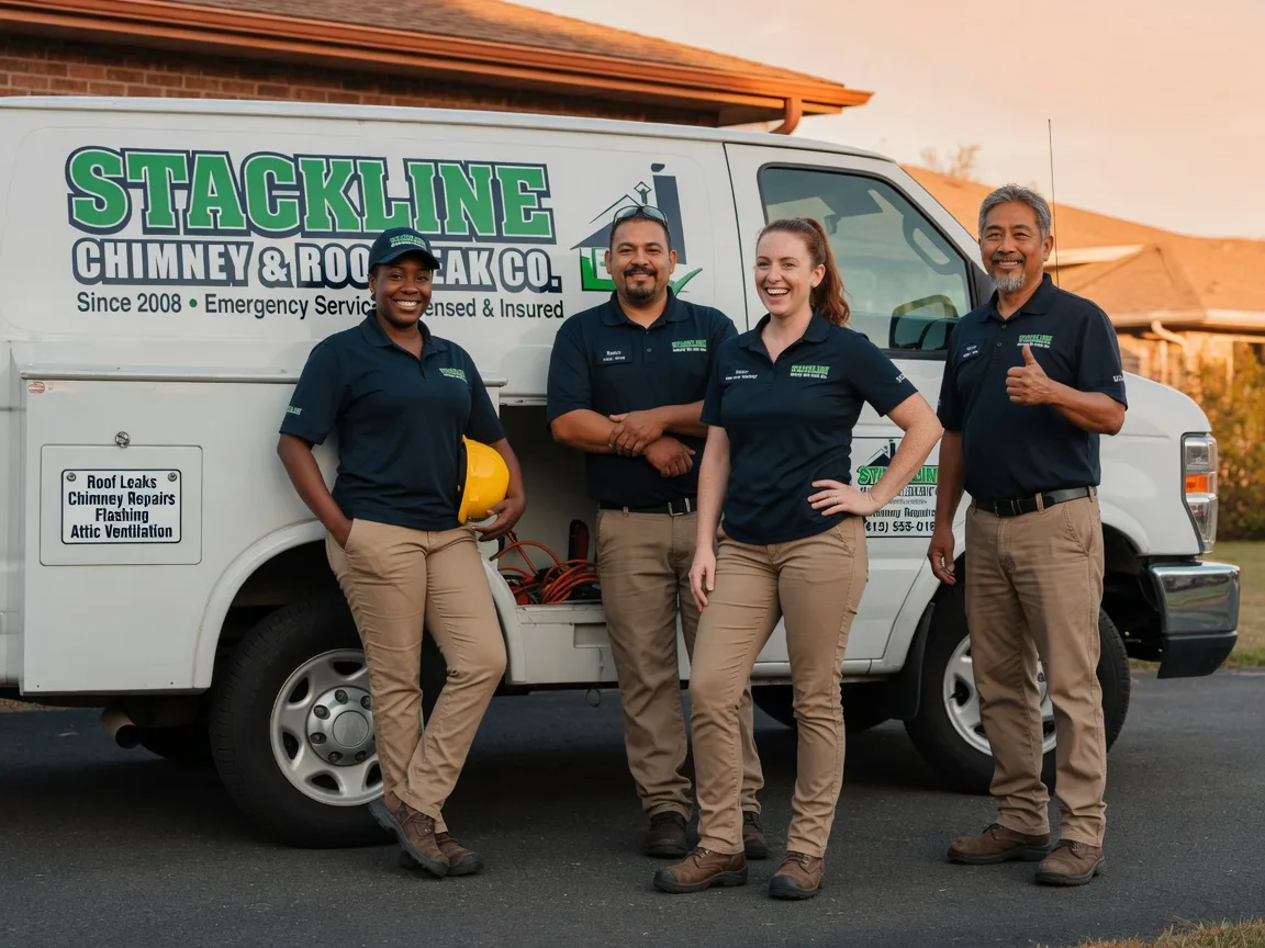Chimney flashing repair company in Chandler, MN